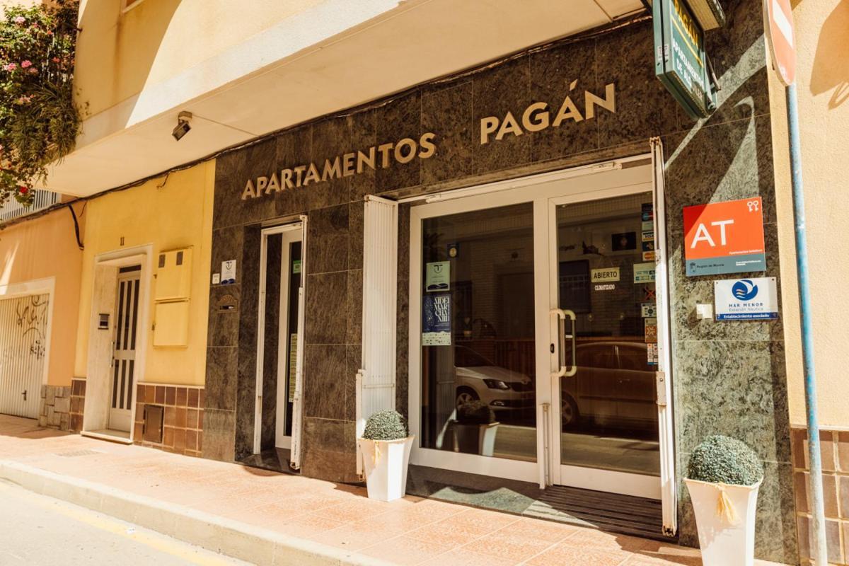 Apartamentos Pagan Santiago De La Ribera Exteriör bild